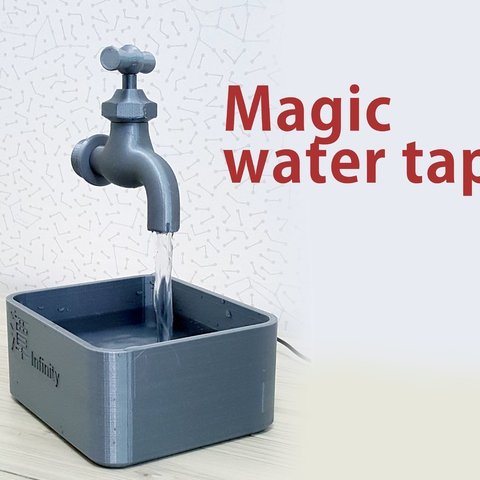 la magie de l'eau du robinet jeu jouet 3D print model - Mito3D