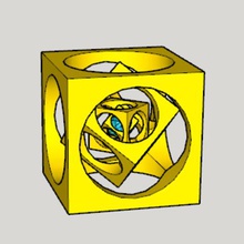 cuadrado magico arte 3d print model - Mito3D