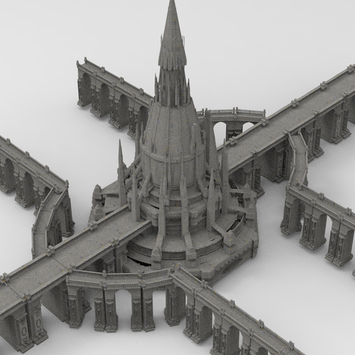magician tower palace 11 3D print model - Mito3D