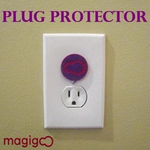 magigoo plug protectors home electric custom color 3d print model - Mito3D