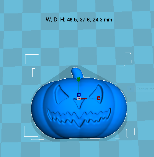 aimant Halloween 3D print model - Mito3D