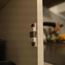 soporte magnético empotrado - imán de montaje en armario casa el puerta entrada 3d print model - Mito3D