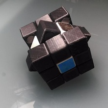 aimant rubik's cube 3x3 magnétique jeu jouet les enfants poly art rubik' universelle jeux aimants l'aimant 3d print model - Mito3D