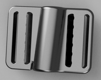 magnetisch Rucksack Clip Schnalle 50 mm Anhang Tasche 3d print model - Mito3D