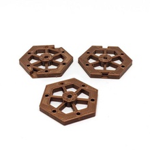 magnetic bases axolote hex tiles game dnd dungeon gloomhaven hexagon hexagonal magnet rpg toy accessories 3d print model - Mito3D