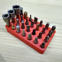 magnetischer bit-Halter parametric tool magnetic bit Halter drill hex-bit 3d print model - Mito3D
