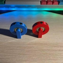 manyetik daire kıpır sıra oyuncak mıknatıs mekanik_oyuncaklar 3d print model - Mito3D