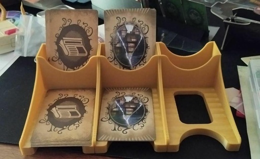 magnétique plate forme titulaire soutien Arkham horreur jeu plateau jeux société carte jouet Jeu jouets ensemble accessoires 3d print model - Mito3D