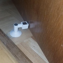 magnetic doorstop household door practical tool 3d print model - Mito3D