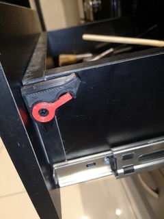magnético cajón niño bloquear hogar casa gabinete pestillo 3d print model - Mito3D