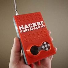 magnétique de la façade protecteur hackrf portapack h2 cas outil le boîtier portapackhackrf dts l'électronique 3d print model - Mito3D