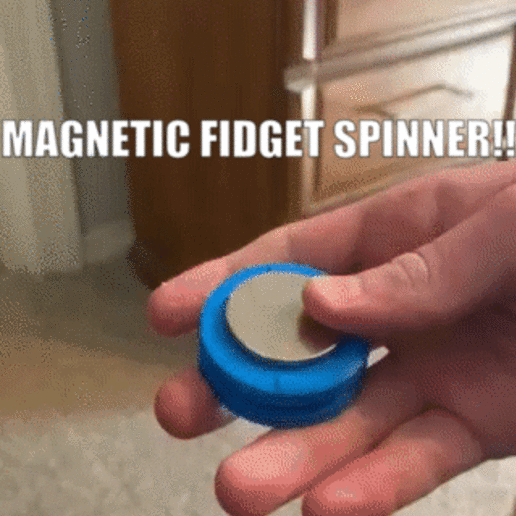magnetische zappeln Spielzeug gadget - Zubehör magnet Spaß cool 3D print model - Mito3D