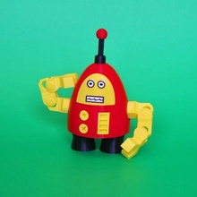 magnetic flexi antenna robot toy magnet articulated mix match diy build play toys kids fidget 3d print model - Mito3D