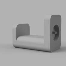 magnetico cuffia appendiabiti cuffie 3d print model - Mito3D