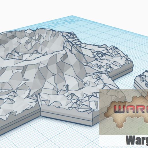 magnético hex telha cratera conjunto 1 2 Itens jogos battletech terreno mapa escala 3D print model - Mito3D