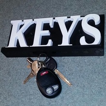 magnetic key holder home rack keys 3d print model - Mito3D