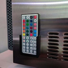 magnetic led strip remote holder home household 3d print model - Mito3D