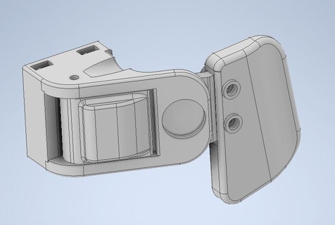 magnetico pagaia cambi simracing shifter Fai timone ruota 3d print model - Mito3D