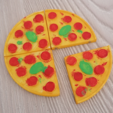 magnetic pizza slice game toy dinette kitchen child 3d print model - Mito3D