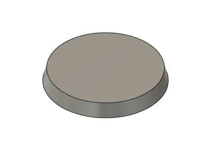 magnetisch einfach Base einstellen vertieft Basen 28mm Terrain Krieg Miniatur Tischplatte Team töten Magnete 3d print model - Mito3D