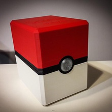 magnétique pokebox jeu la boîte cartes freecad l'aimant nsfw pokemon de rangement jouet d'accessoires 3d print model - Mito3D