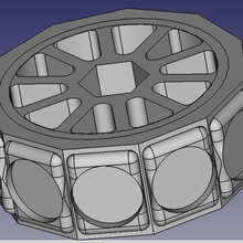 magnetisch Schock Absorber Lager hochgeladen rollen Stoßdämpfer Wissenschaften freie Energie frei Werkzeug Gadget 3d print model - Mito3D