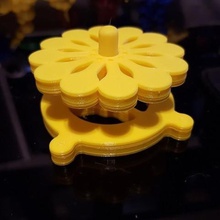 magnético spinner juego aimant fidget juguete neodyme de neodimio 3d print model - Mito3D