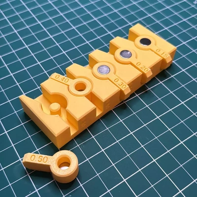 magnetic tolerance gauge 3d print model - Mito3D