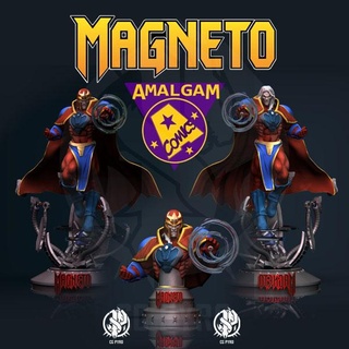 magneto Amalgam Comics stl Dateien 3d Drucken cg Pyro Fan Art Zahlen Sammlerstücke cgpyro 3d print model - Mito3D