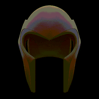 magneto helmet - last stand Art x-men xmen marvel cosplay the 3d print model - Mito3D