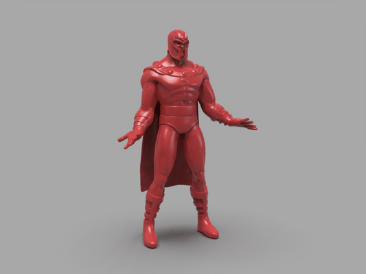 magneto pose 1 casa 3d impressão stl arquivo x men maravilha super heroi mutante colecionável cosplay tampo mesa jogos modelo impresso figura digital escultura 3d print model - Mito3D