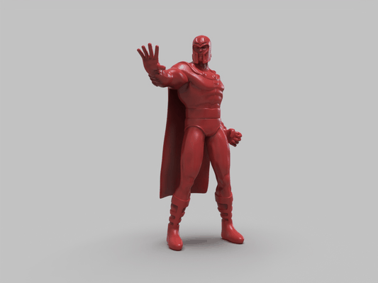 magneto pose 2 hogar casa 3d impresión stl expediente x men superhéroe figura coleccionable cosplay mutante magnético potestades dinámica detallado modelo high quality imprimible diseño digital arte escultura 3d print model - Mito3D