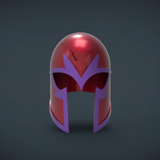 magneto xmen first class helmet - life size wearable art 3D print model - Mito3D
