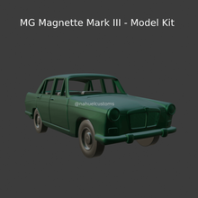 Magnette marca iii modelo equipo coleccionable coche vehiculo pasatiempo retro clásico Clásico personalizado Excelente Bretaña británico decoración carreras riley siam di 3d print model - Mito3D
