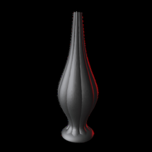 großartig Amur Vase Erbse Topf Blumen Veranstalter Dekoration Pflanzer gn vaze Vasen Leckagen 3d 3dprint Kunst Design Leben 3d print model - Mito3D