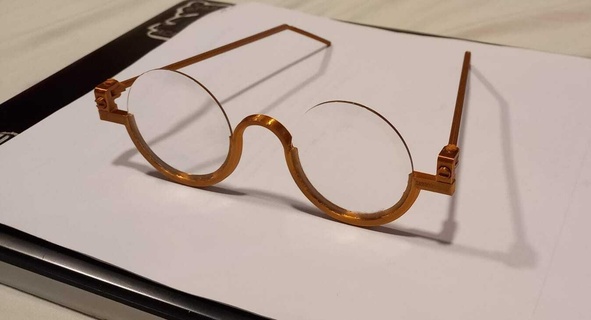 ingrandimento bicchieri maxi bicchiere lenti contatto telaio occhiali 3d print model - Mito3D
