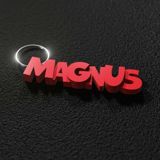 magnus anahtarlık gadget anahtarlık anahtarlık 3d print model - Mito3D