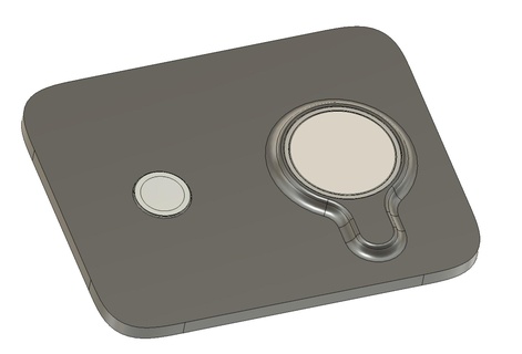 magsafe cabecera muelle cargador inalámbrico iphone reloj cargadores soporte veo 3d print model - Mito3D