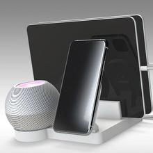 magsafe yanaşma istasyon gadget monitör ayakta durmak Görüntüle elma ipad iphone Airpod'lar ana bilgisayar tablet hücre telefon izlemek 3d print model - Mito3D