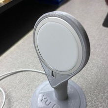 Magsafe Iphone phone ficar pé gadget maçã suporte tabela 12 13 3d print model - Mito3D