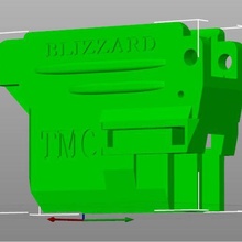 magwell bolt blizzard - mags tmc game m17 milsig tacamo magazine tippmann 3d print model - Mito3D