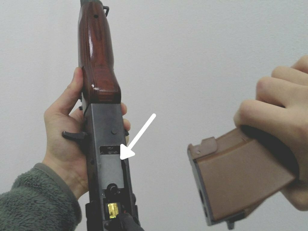 Magwell ayırıcı e l ak airsoft aksesuarlar parçalar ak47 ak74 el lct oyuncak oyun Aksesuarlar 3D print model - Mito3D