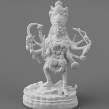 bas kali déesse temps mort jour Jugement dernier art hindou hindouisme Inde Indien 3d print model - Mito3D