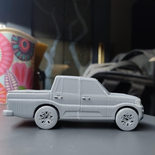mahindra scorpio getaway automotive toy miniature 1 43 scale suv india model car pickup truck 3d print model - Mito3D