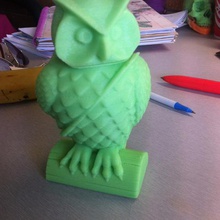 mail owl home bird delivery letter office post 3d print model - Mito3D