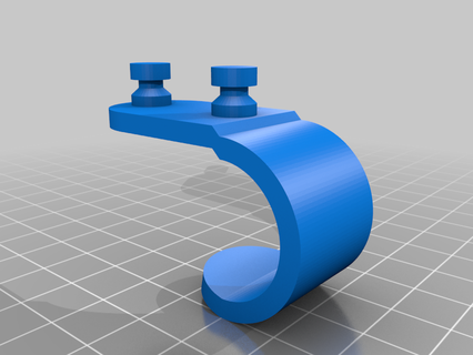 mailbox clip hook door latch 3d printing 3d print model - Mito3D