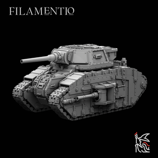 ana savaş tank gertilda oyunları tankı 28mmtank bilimkurgu masaüstü onepagerules 28mm araç Grimdark 3d print model - Mito3D
