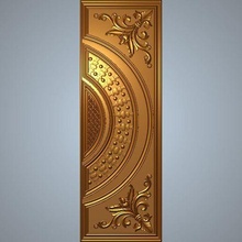 principal puerta Arte 3d print model - Mito3D