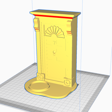 Main Eingang Türöffnung Dekor Tür Kerze Halter Unterstützung 3d print model - Mito3D