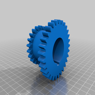main gears mini lathe machine tools manufacture makers 3d print model - Mito3D